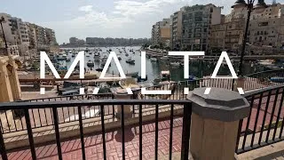 Thumbnail: Walking Tour: Malta - St. Julian’s (San Ġiljan) to Valletta in 4K