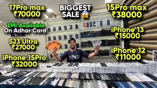 Thumbnail: Biggest iPhone Sale Ever 🔥| Cheapest iPhone Market | Second Hand Mobile | iPhone 16 Pro iPhone 17