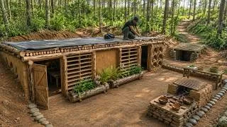 Thumbnail: Incredible Journey Building a Hidden Underground Home | Finished by @PrimitiveTechnologyIdea