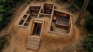 Thumbnail: Genius Man Build A Secret Underground Shelter All by Himself