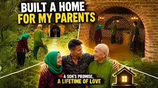 Thumbnail: Unable to Afford a House, He Built One for His Parents Himself