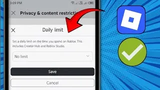 Thumbnail: Roblox မှာ Screen Time Limit ကို ဘယ်လိုဖယ်ရှားမလဲ (၂၀၂၆)