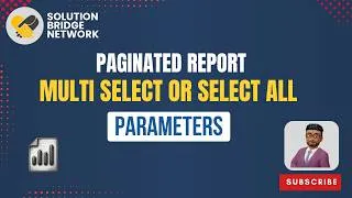 Thumbnail: How to Enable Multi-Select & Select All in Paginated Report - Parameters