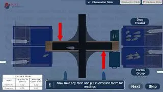 Thumbnail: Evaluation of Antianxiety Activity of Given Drug Using Elevated Plus Maze Apparatus | Plus Maze