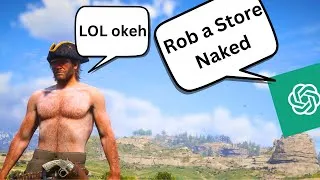 Thumbnail: I ASKED AI TO GIVE ME RDR2 CHALLENGES BUT IT WENT WRONG