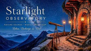 Thumbnail: Starlight Observatory 🌌 Relaxing Nature Sounds & Peaceful Music for Deep Sleep, Study & Meditation