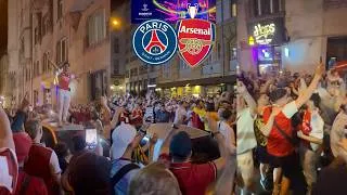 Thumbnail: Crazy Scenes In Budapest As 100.000 Arsenal Fans Take Over The City Ahead Of Champions League Final