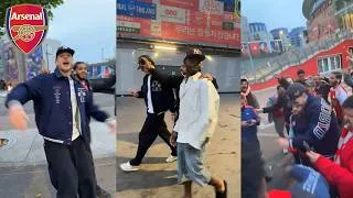 Thumbnail: Arsenal Players Surprise Fans At 5AM At The Emirates After Winning The Premier League