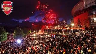 Thumbnail: Insane Scenes As Arsenal Fans Celebrate Winning The Premier League For The First Time In 22 Years