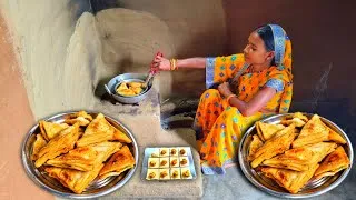 Thumbnail: Kadhahi puff ALOO PAITTES RECIPE | Crespy & kurkura Homemade puff aloo paittes | Puff aloo paittes  