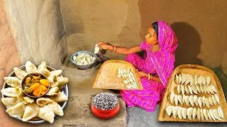 Thumbnail: Kadhai Boiled Urad Dal & Rice Dumplings Recipe || Traditional Village Cooking Life || Healthy Recipe
