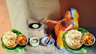 Thumbnail: Kerala Paratha Roti & Egg Curry Recipe | Authentic Kerala Style Traditional Village Cooking 🌅 