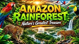 Thumbnail: Amazon Rainforest Facts for Kids in Hindi | Flying Rivers & Pink Dolphins | Sonalika e-Gurukul