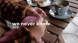 Thumbnail: The Rock in My Shoe | Thoughts About Grace | A Slow Living Knitting Podcast