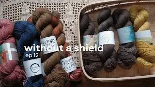 Thumbnail: Standing Without a Shield | On Creativity, Courage & Community | A Slow Living Knitting Podcast