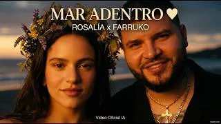 Thumbnail: ROSALÍA x FARRUKO | Mar Adentro 🤍 (AI Music Video)