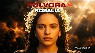 Thumbnail: ROSALÍA | Pólvora ❤️‍🔥 (AI Music Video)