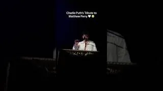 Thumbnail: Charlie Puth Performs "Friends" Theme Song as Matthew Perry Tribute 🥺