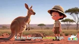 Thumbnail: Learn Animal Names and Animal Sounds for Kids | Fun Animated Animal Song