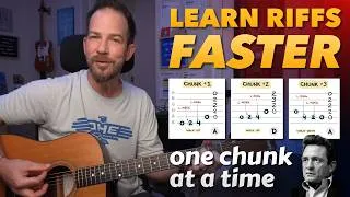 Thumbnail: Small Chunks = Faster Learning (ft. Johnny Cash's "I Walk The Line")