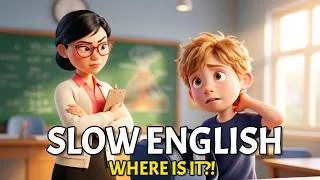 Thumbnail: My Sister Took the Wrong Bag! | Easy English Listening Story for Beginners (A1 - A2 level)