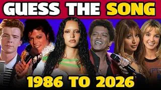 Thumbnail: Guess The Song in 4 Seconds (1986-2026) 🎵