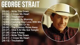 Thumbnail: G e o r g e S t r a i t Greatest Hits 💚 Top 200 Artists of All Time 💚 80s 90s Country Music
