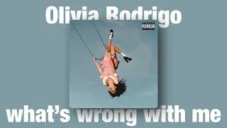 Thumbnail: Olivia Rodrigo - what's wrong with me (Instrumental)
