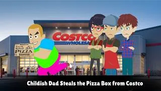 Thumbnail: Childish Dad Steals the Pizza Box from Costco