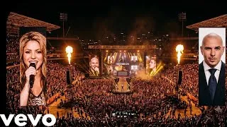 Thumbnail:  Flames of Fire - Shakira x Pitbull x Justin Bieber ( Official Music Video 2026)