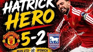 Thumbnail: WHAT A SECOND HALF! 😱 Man Utd 5-2 Ipswich | Bruno Fernandes Masterclass