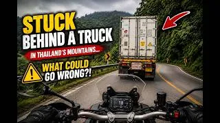 Thumbnail: Dashcam mountainous road Thailand, stuck behind a truck Part II