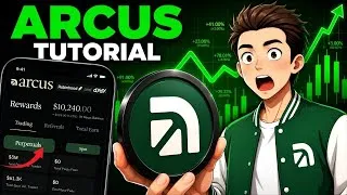 Thumbnail: How to Trade on Arcus Perp Dex  (Complete Beginner Guide) | Get Access in Arcus Perp Airdrop 🪂