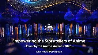 Thumbnail: Empowering the Storytellers of Anime - Crunchyroll Anime Awards 2026 | Sony (with Audio Description)