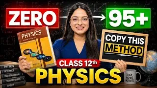 Thumbnail: Only Strategy You Need to Score 95+ in Physics 🔥 | Class 12 Boards 2027 | Ekta Soni