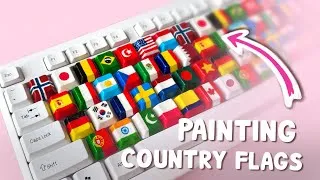 Thumbnail: 22 countries | Painting My Subscribers' Country Flags 🌏