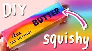 Thumbnail: How to make butter squishy | Easy DIY squishy 