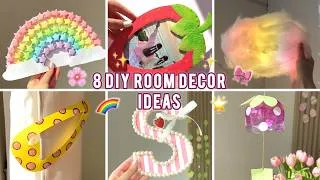 Thumbnail: 8 Ideas | DIY Room Decor Ideas | Easy DIY Decorations