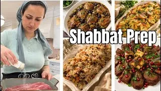 Thumbnail: SHABBAT PREP COOK WITH ME | Cozy Jewish Cooking, Minute Roast, Chicken Marbella & Sirkanis