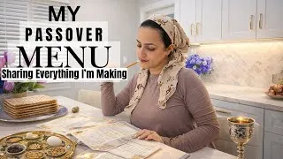 Thumbnail: MY PASSOVER MENU PLAN SHARING EVERYTHING IM MAKING FOR PESACH