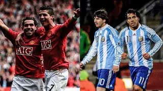 Thumbnail: MAGNIFIQUE ! Léo Messi et Cristiano Ronaldo ont étéinvités par Carlos Tevez pour 😱😁