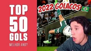 Thumbnail: REACTING to 50 CRAZY Goals in Brazilian Football 2022