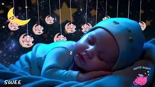 Thumbnail: Baby Sleep Music 💤 Sleep Instantly in 3 Minutes 🎵 Mozart & Brahms Lullabies | Peaceful Deep Sleep