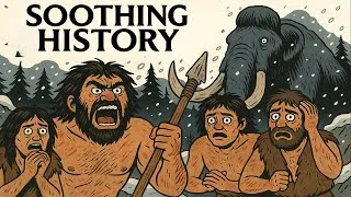 Thumbnail: Soothing History | Brutal Winters, Brutal Hunts: The Neanderthal Experience #boringhistoryforsleep