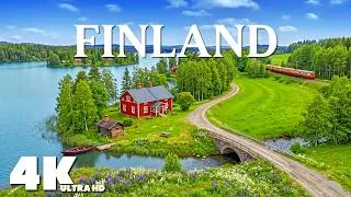 Thumbnail: Finland 4K ULTRA HD | Nordic Forests, Crystal Lakes & Peaceful Wilderness With Soft Piano Music