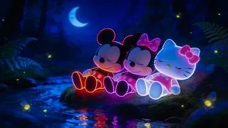 Thumbnail: Fall Asleep Fast 🌙 Calming Piano and Healing with Water Sounds (NO ADS)