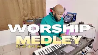Thumbnail: Worship Medley - It’s all about you / Nothing Else / Majesty Hallelujah / Adonai |Worship Session 01