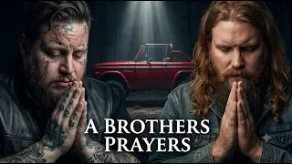Thumbnail: Chris Stapleton ft. Jelly Roll – A Brother's Prayer (Fan Made Emotional Country Gospel Ballad)