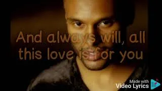 Thumbnail: For you_ Kenny Lattimore (lyrics video).