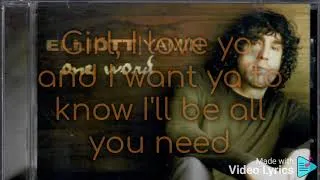 Thumbnail: One word_ Elliott Yamin (lyrics).